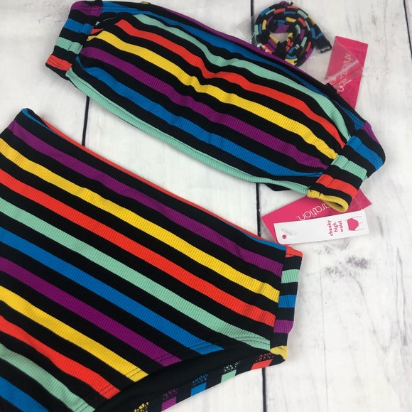 Xhilaration Two Piece Swimsuit - Picture 2 of 5